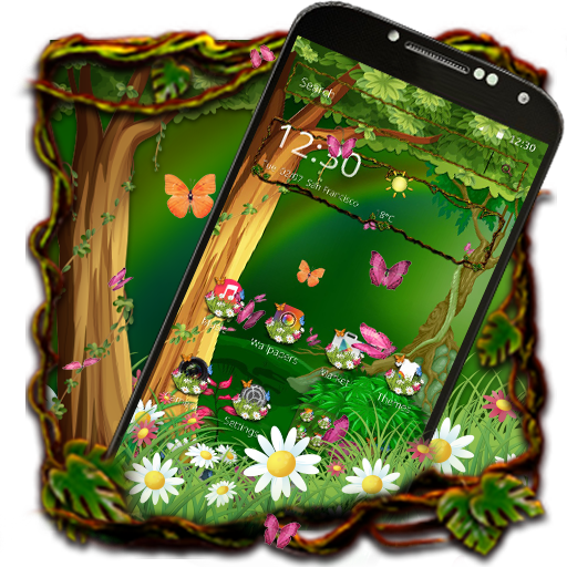 Green Forest Nature Theme