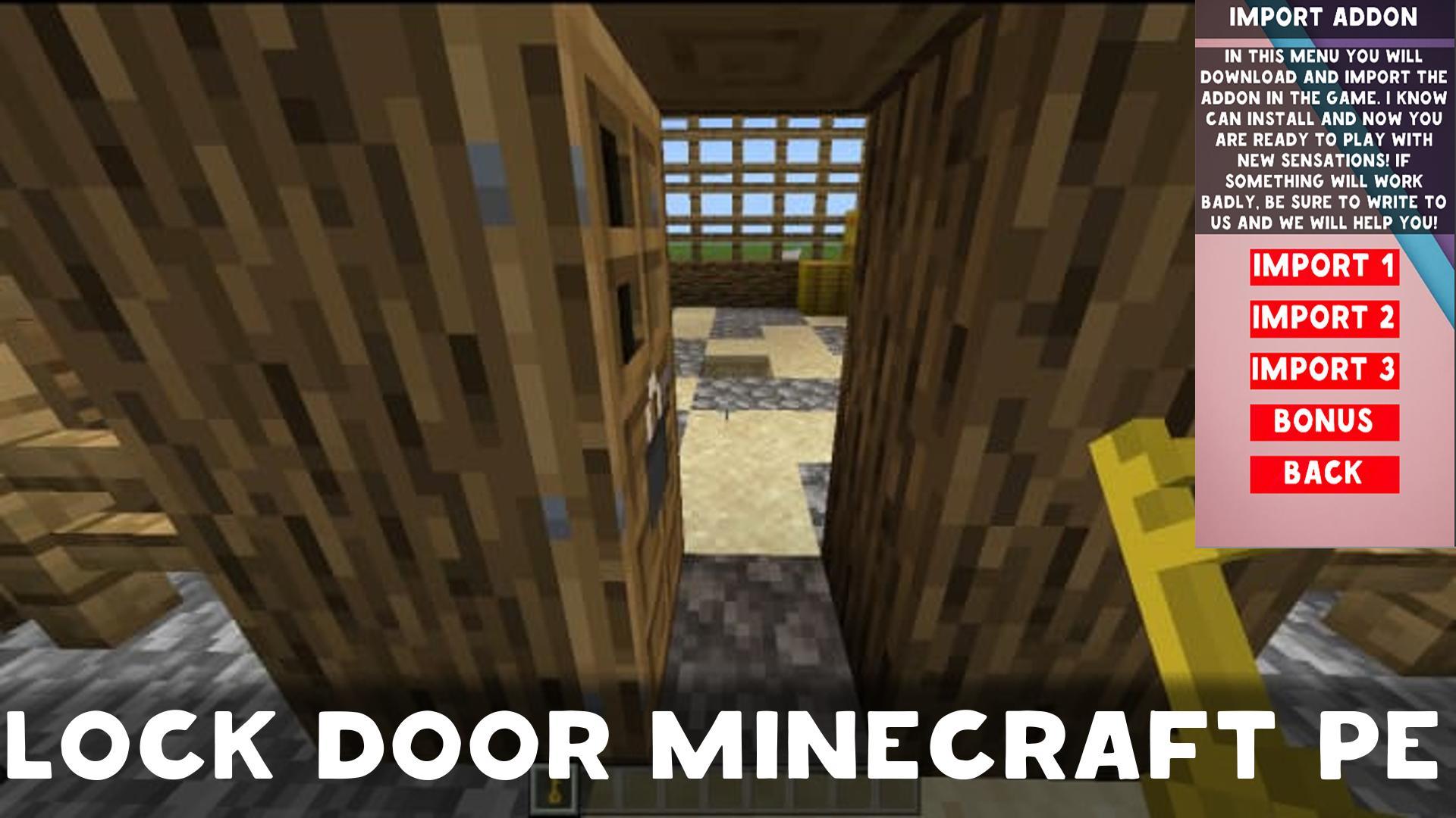 Скачать Lock Door Mod for Minecraft на ПК | Официальный представитель  GameLoop