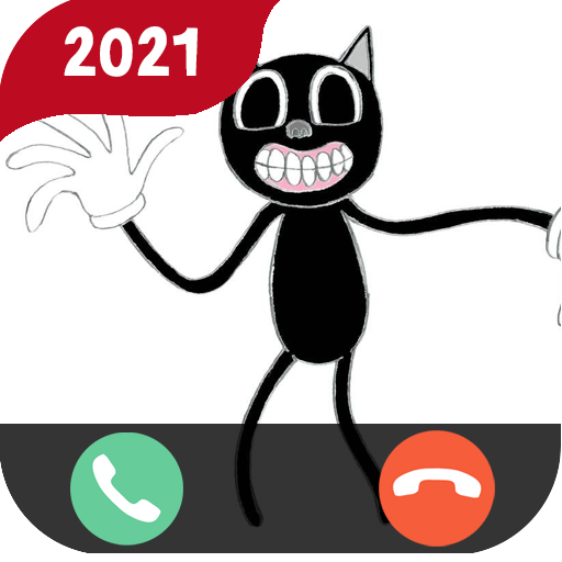 Scary Cat Cartoon Call Video a