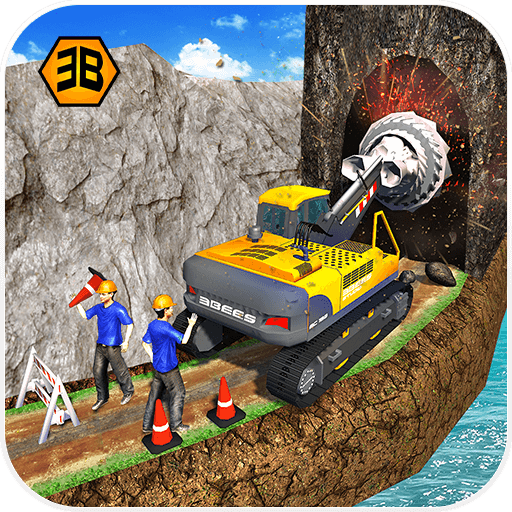JCB Construction Excavator 3D