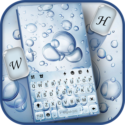 Water Bubbles कीबोर्ड