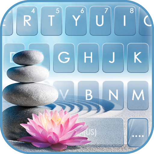 Zen Mood Keyboard Background