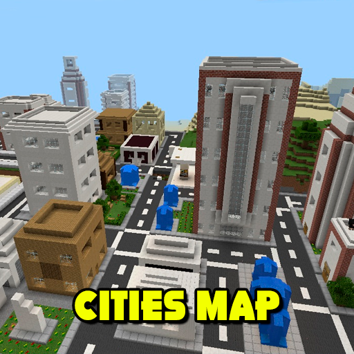 mapa de cidade para minecraft