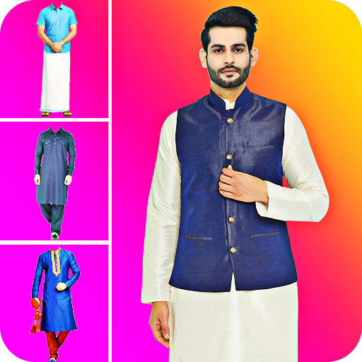 Men Salwar Kameez Photo Suit
