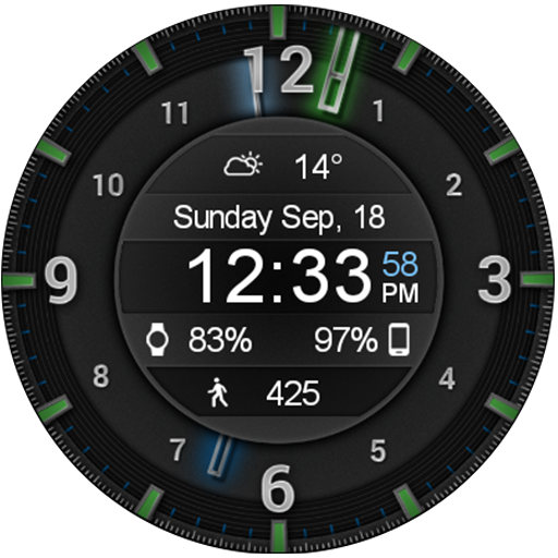 Galaxy Glow HD Watch Face