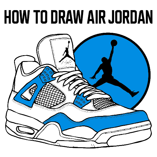How to draw Air Jordan
