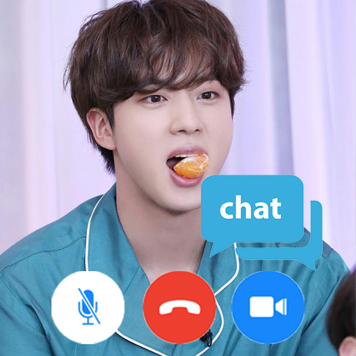 video call Bts Jin