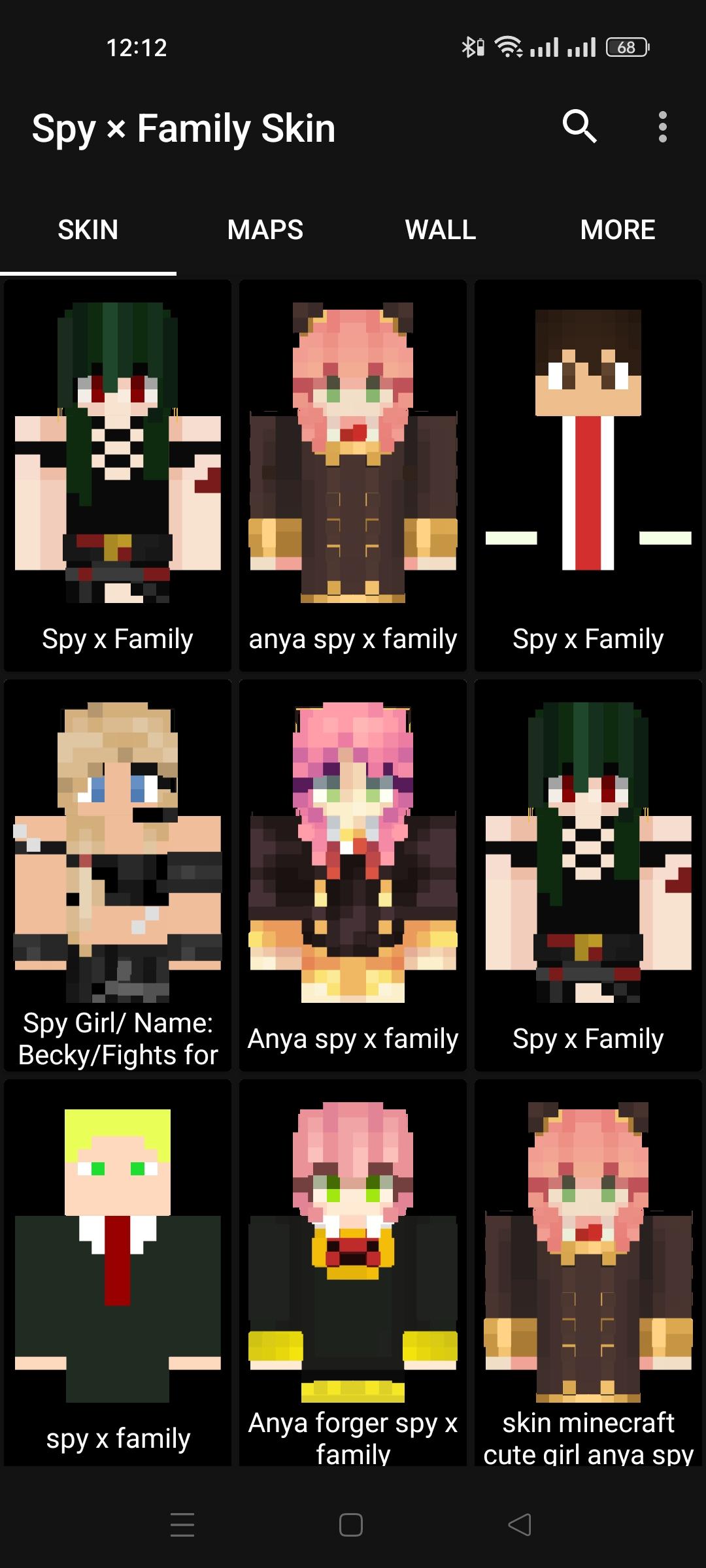 Скачать Spy X Family Skin Minecraft PE на ПК | Официальный представитель  GameLoop