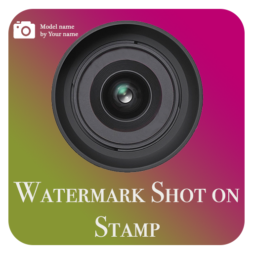 Watermark shot on stamp