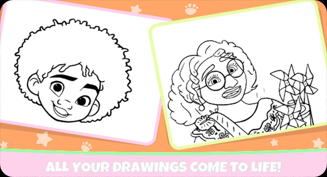 Free Download: Encanto Mirabel Coloring Page - Mama Likes This