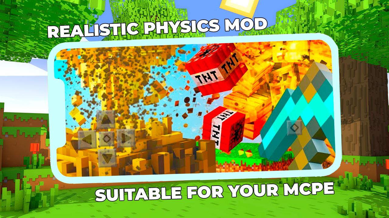 Скачать Realistic Physics Mod MCPE на ПК | Официальный представитель  GameLoop