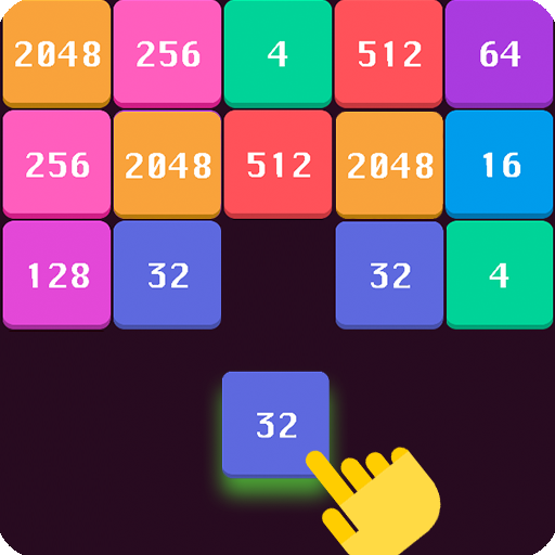 2048 Number Shoot and Merge