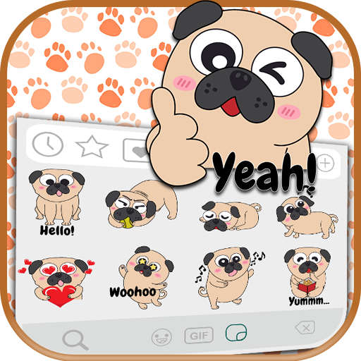 Baby Pug Emoji Stickers