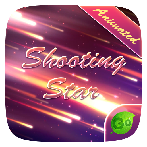 Shooting Star GO Keyboard Animated Theme