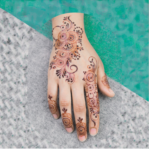 Simple Arabic Mehndi Design