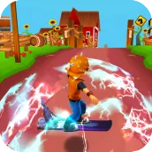 Super hero BoboiBoy Galaxy Run