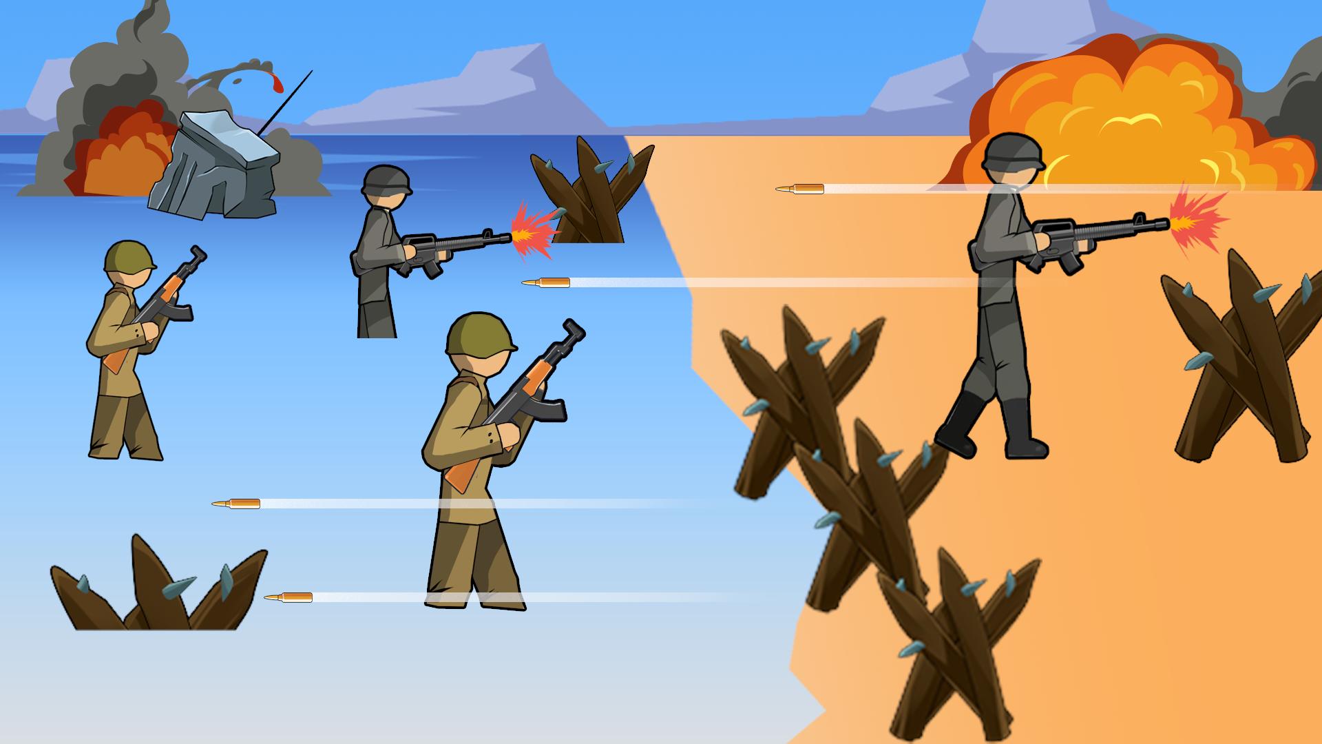 Скачать Stickman WW2 на ПК | Официальный представитель GameLoop