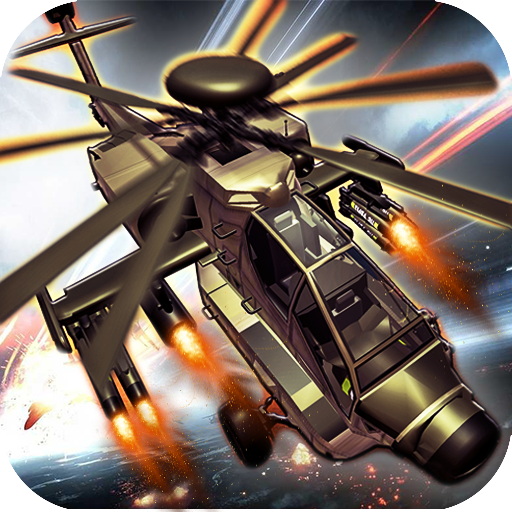 Gunship helikopter menyerang p