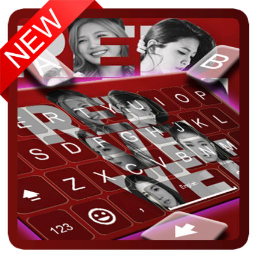 RED VELVET Keyboard Theme For ReVeluv