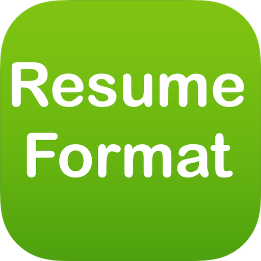 RESUME FORMAT