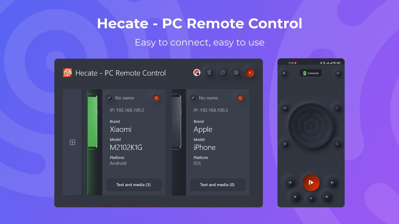 Скачать Hecate - PC Remote Control на ПК | Официальный представитель  GameLoop