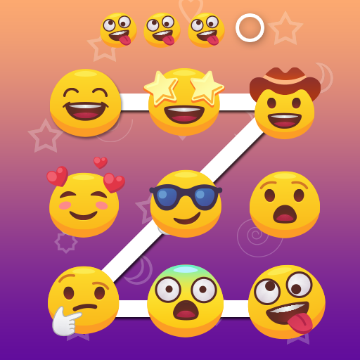 Layar Kunci Pola Emoji: