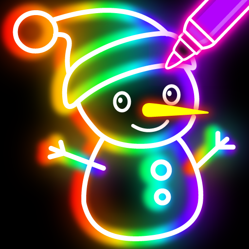 Glow Doodle Art - สี & วาด