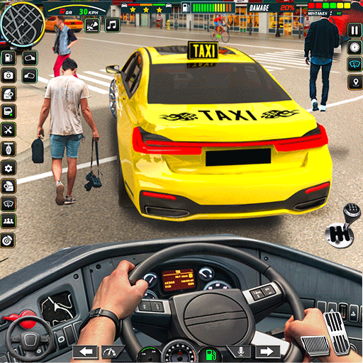 US Taxi Driver Taxi Games 3D