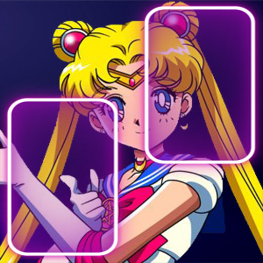 Sailor Moon Piano tilesセーラームーン