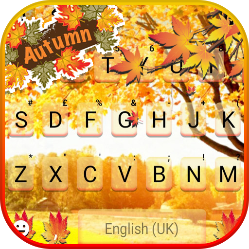 Autumn Nature Keyboard Backgro