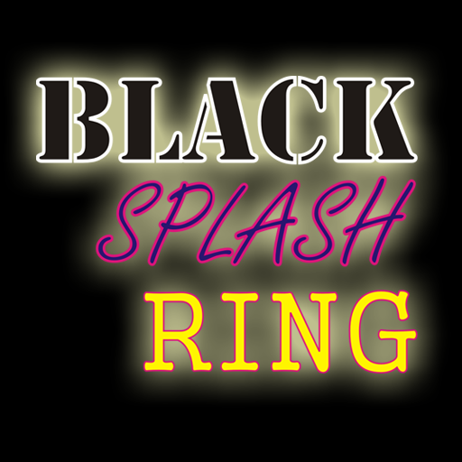 Black Splash Ring