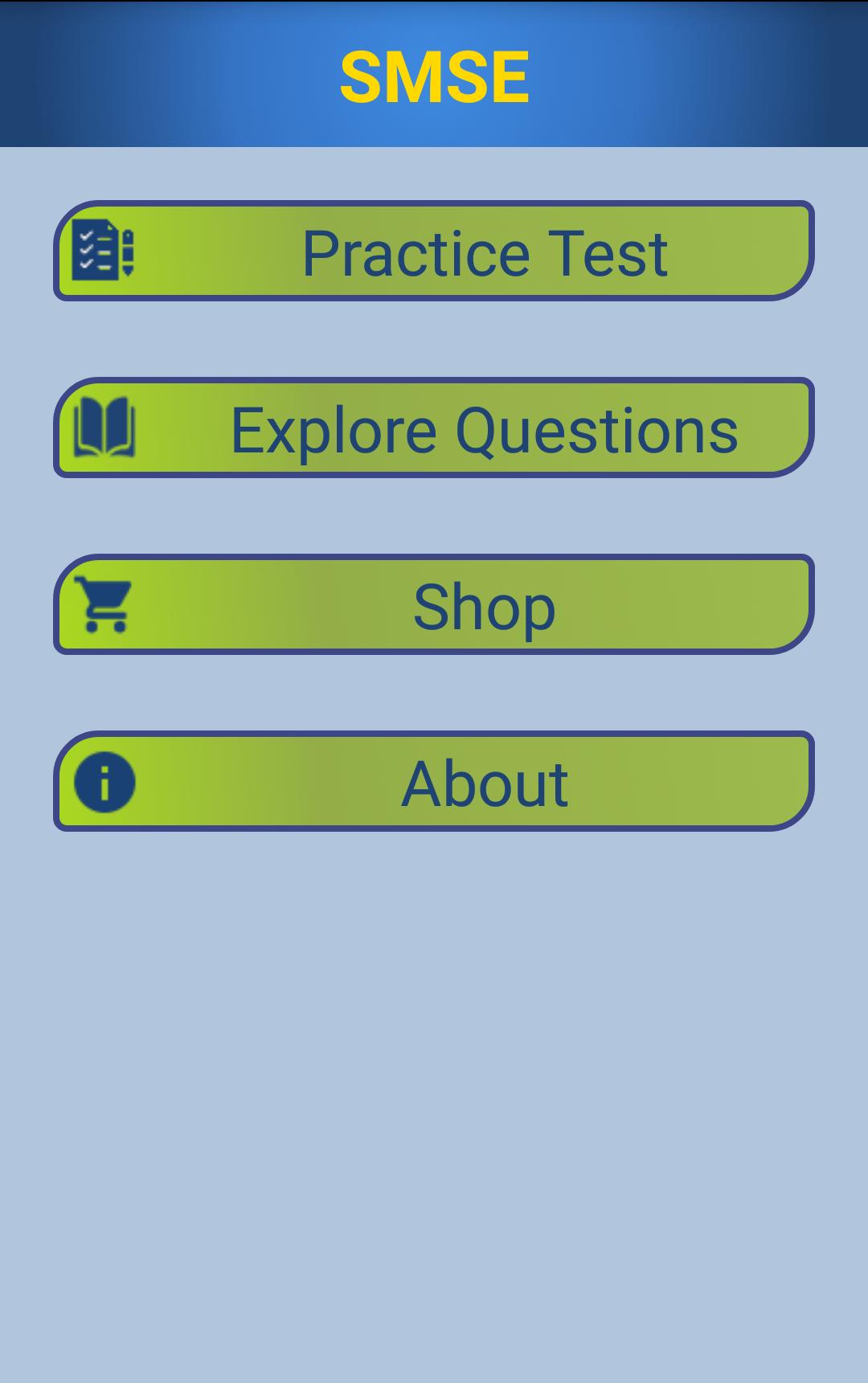 Download SMSE Practice Test android on PC