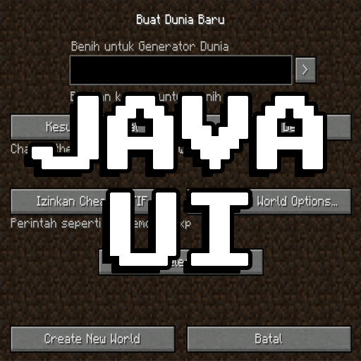 Mod Java UI Texture for MCPE