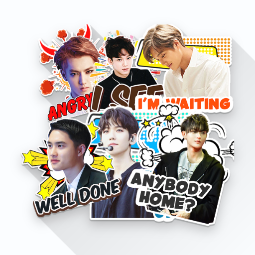 Chat Sticker WA EXO Boy Band WAStickerApps