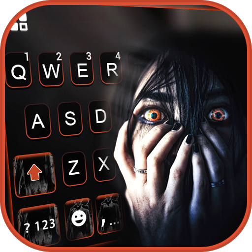 Scary Curse Keyboard Backgroun