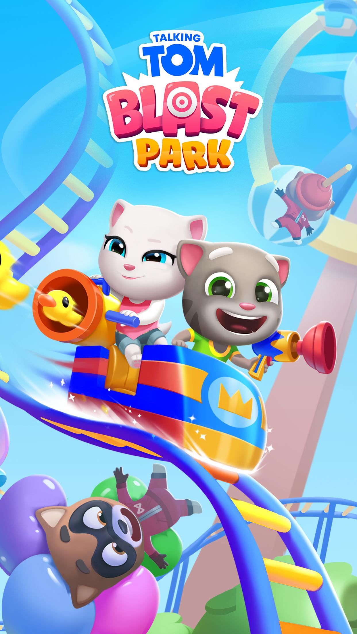 Скачать Talking Tom Blast Park на ПК | Официальный представитель GameLoop