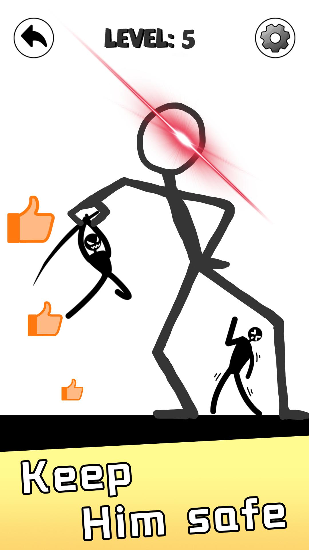 Download Save Stickman: Brain Draw Line android on PC