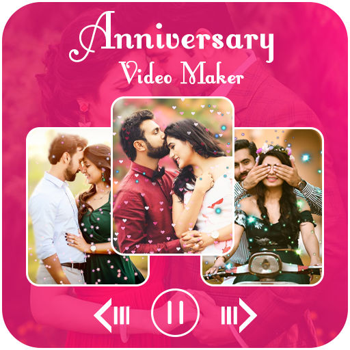 Wedding Anniversary Video Maker with Music