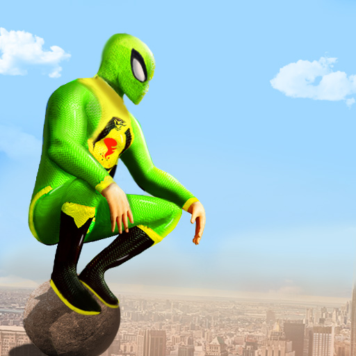 Real Rope Frog Hero Ninja: New Superhero Game 2021