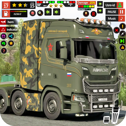 Offroad Army Truck Games 3d