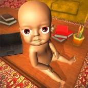 Scary Baby In Yellow 3D : Horror Granny Baby Games