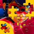 Jigsaw Lady Puzzle Cat Game
