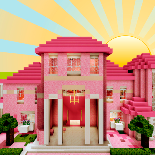 The Pink House Map for Minecraft