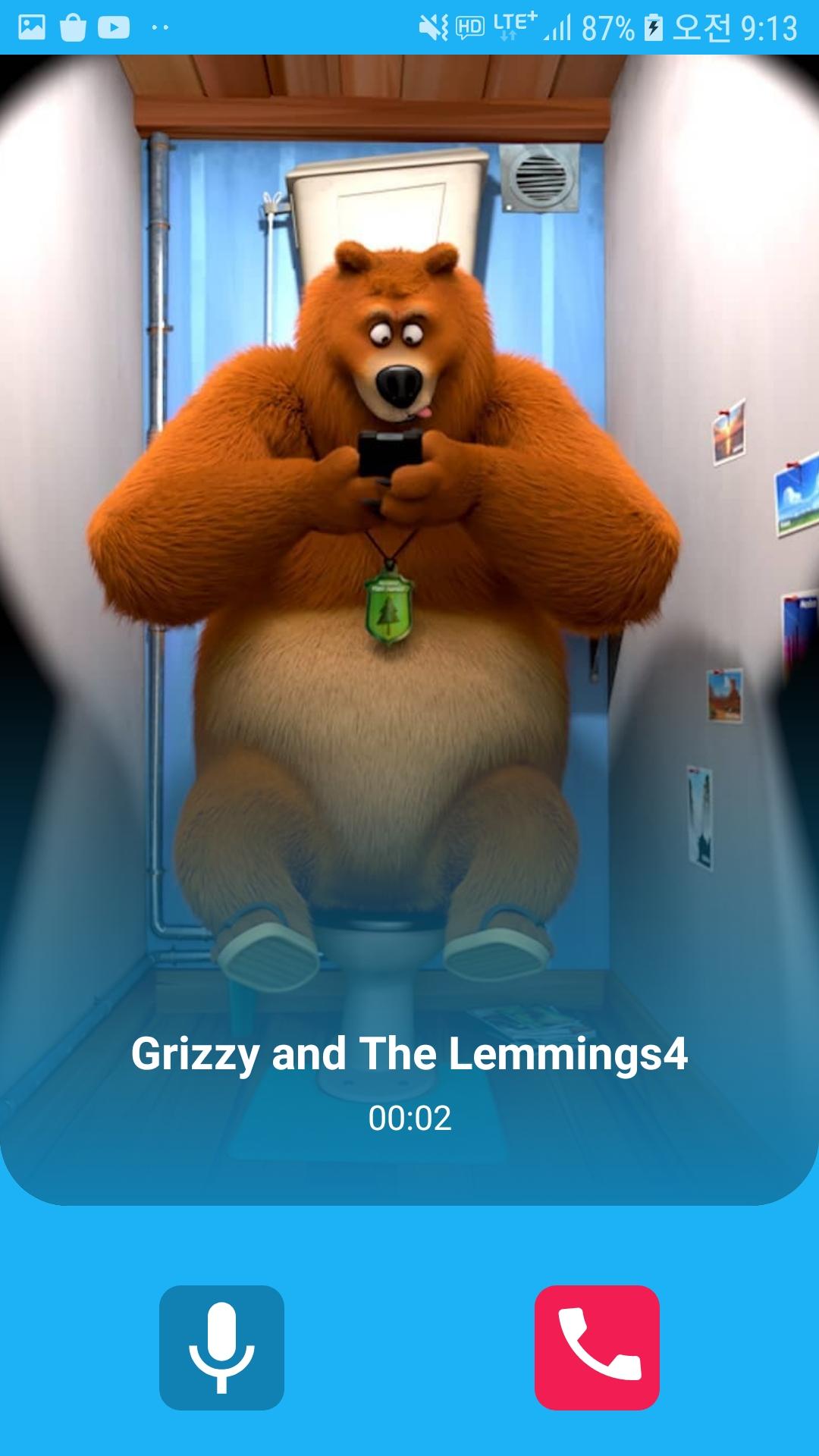 Grizzy Lemmings Fake Call for Android - Download