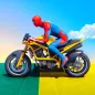 Spider Hero Bike Game Fighting