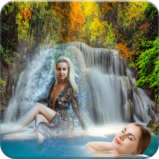 Waterfall Dual Photo Frames