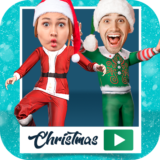 Christmas Face - Photo dance