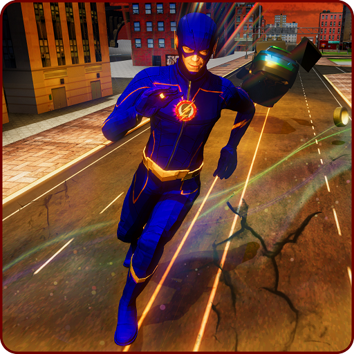 Grand Flash Superhero Rescue - Light Crime City 3D