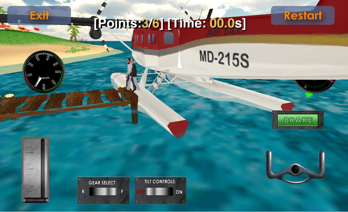 Download Sea Plane: Flight Simulator 3D android on PC