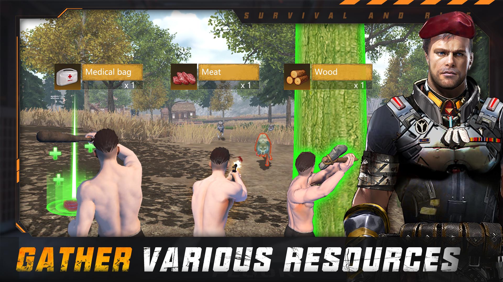 Download Survival and Rise: Being Alive android on PC